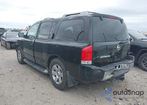 2005 Nissan Armada Le z USA, uszkodzony, nr VIN 5N1AA08A75N707410